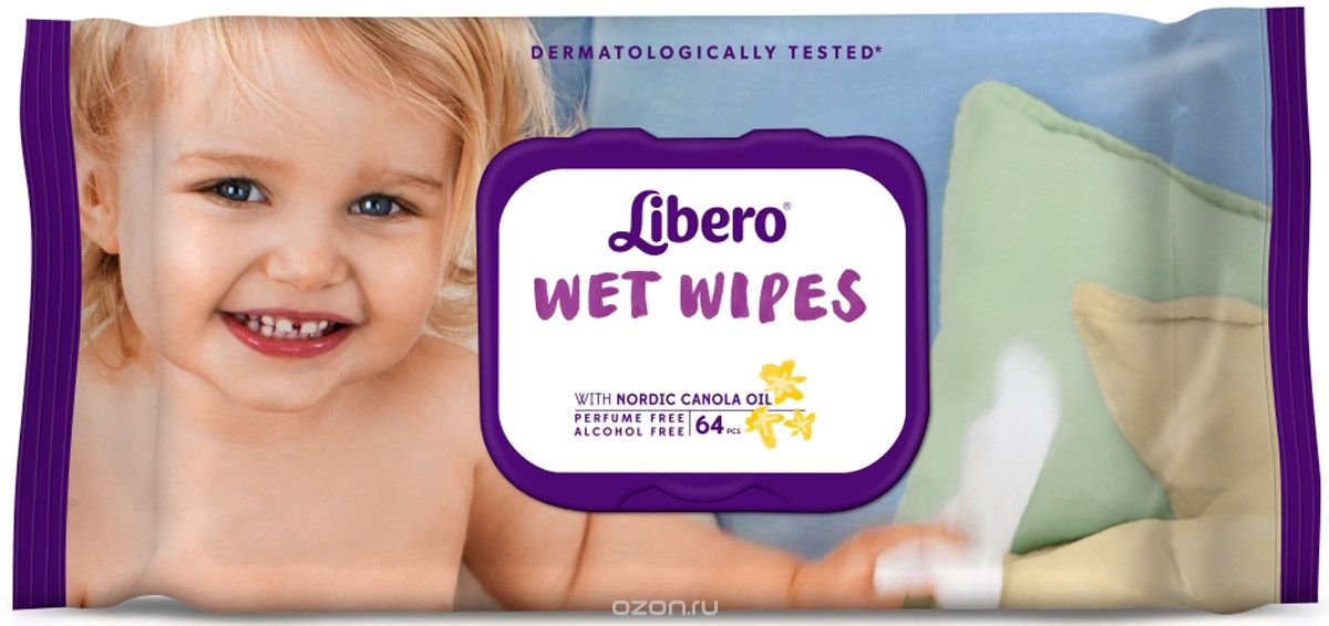 Libero   Wet Wipes   64 