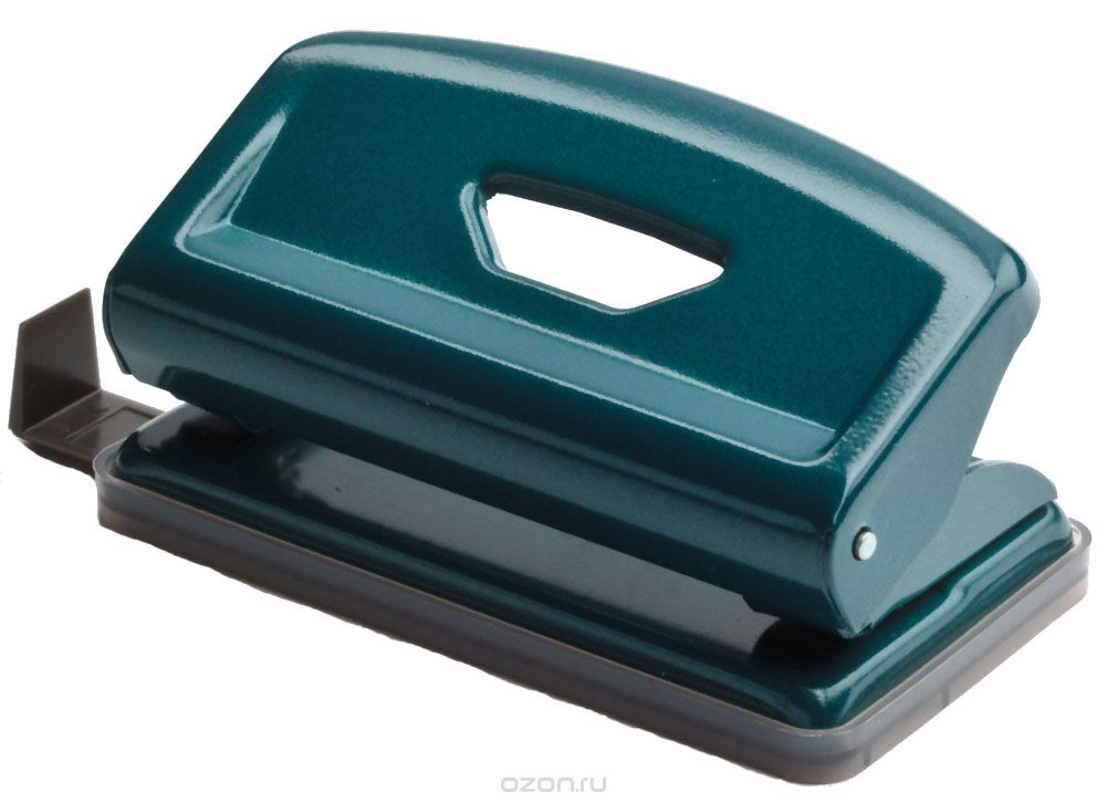 Office Force Stationery Дырокол Mini 10 листов 2 отверстия цвет зеленый