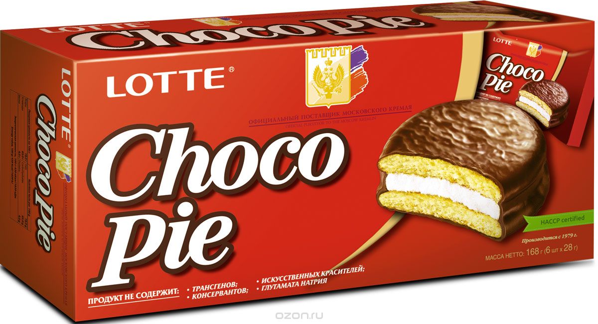 Lotte Choco Pie   , 168 
