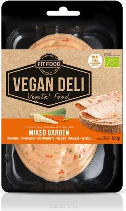 FitFood Vegan Deli   Mixed Garden     , 100 