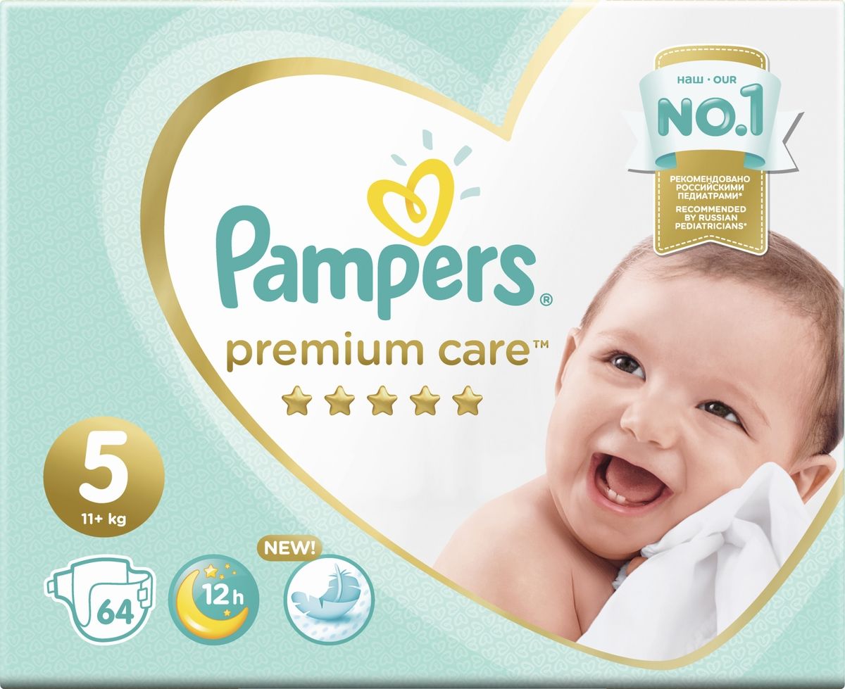 Pampers  Premium Care 11-16  ( 5) 64 