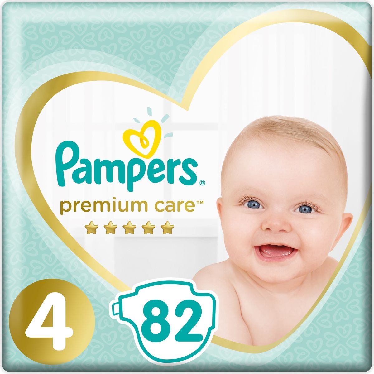 Pampers  Premium Care 9-14  ( 4) 82 