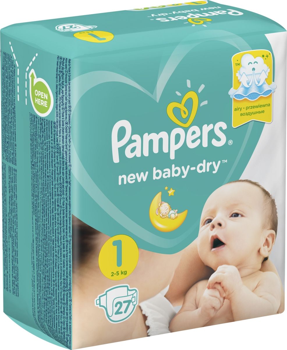 Pampers  New Baby-Dry 2-5  ( 1) 27 