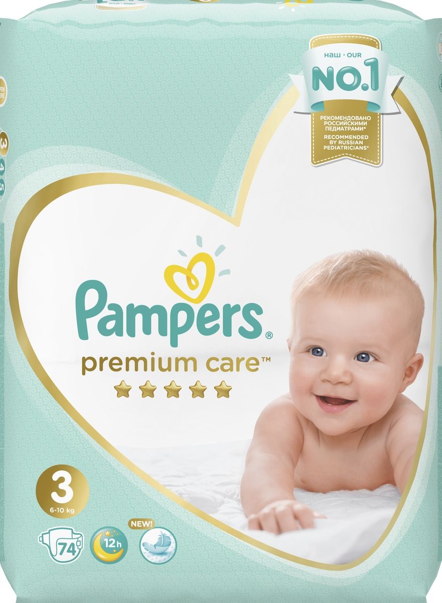 Pampers  Premium Care Midi 6-10  74 