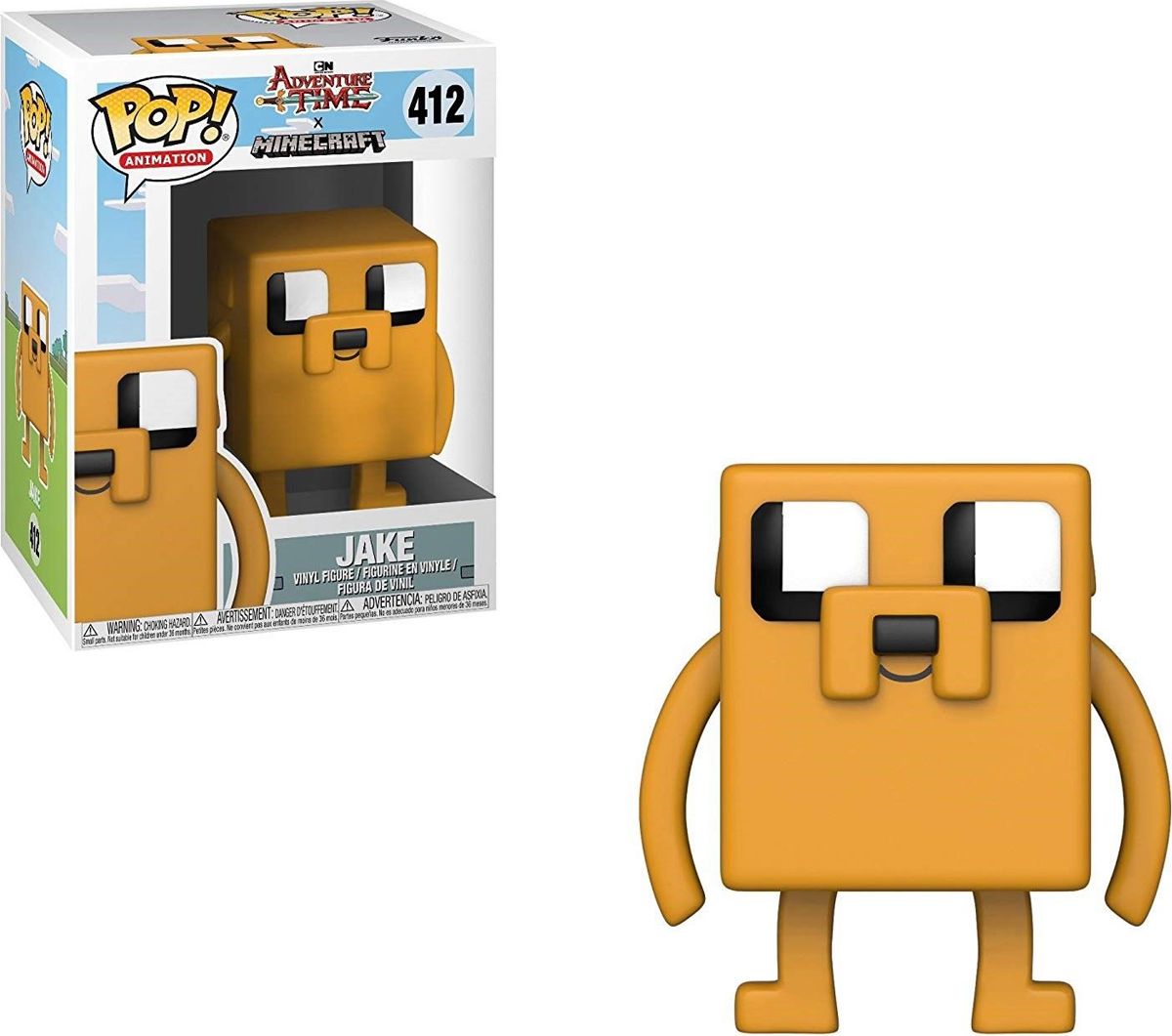  Funko POP! Vinyl: Adventure Time/Minecraft S1: Jake 32238
