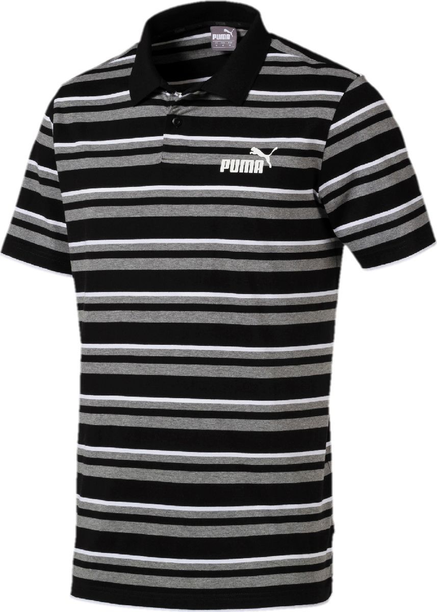   Puma Essentials+ Stripe J.Polo, : . 85426101.  L (50)