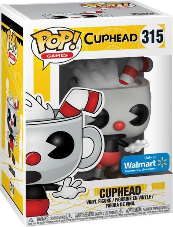  Funko POP! Vinyl Games Cuphead Cuphead New Pose Exc 28432