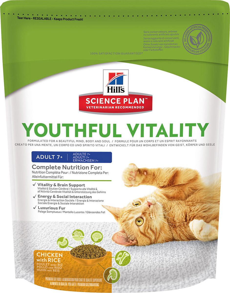  Hill's Science Plan Youthful Vitality    7 ,    , 250 